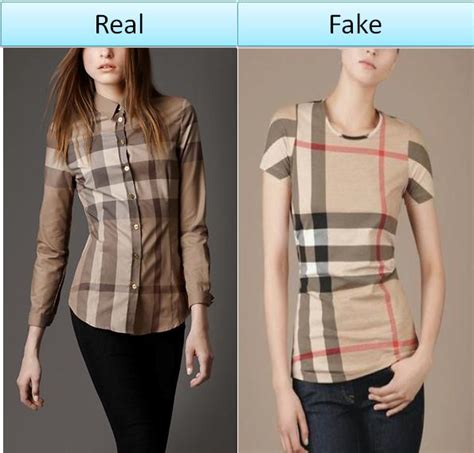 burberry blouse fake